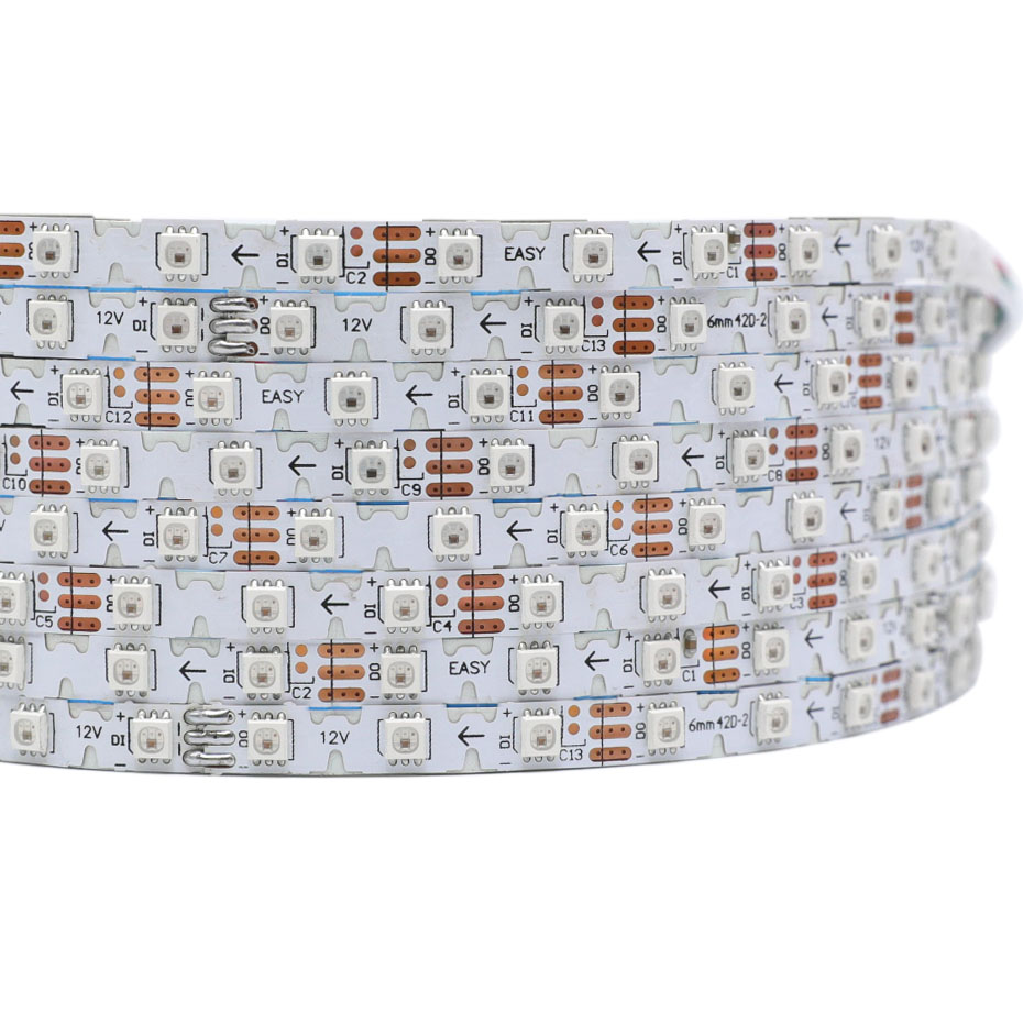 DC12V TM1809 SMD3838 Super Narrow 6mm 420LEDs Flexible Individually Addressable LED Strip DC12V TM1809 SMD3838 Super Narrow 6mm 420LEDs Flexible Individually Addressable LED Strip